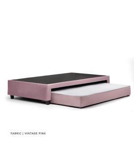 Jupiter Dual Function Kids Bed Base - Single - Vintage Pink