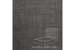 Harlem Bed - Queen | Alaska Dark Grey