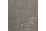 Harlem Bed - King XL | Alaska Grey