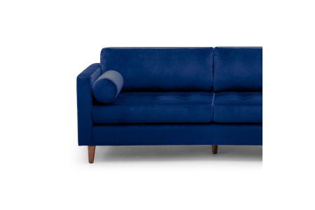 Hoffmann Couch - Hoffmann Couch - Velvet Blue -