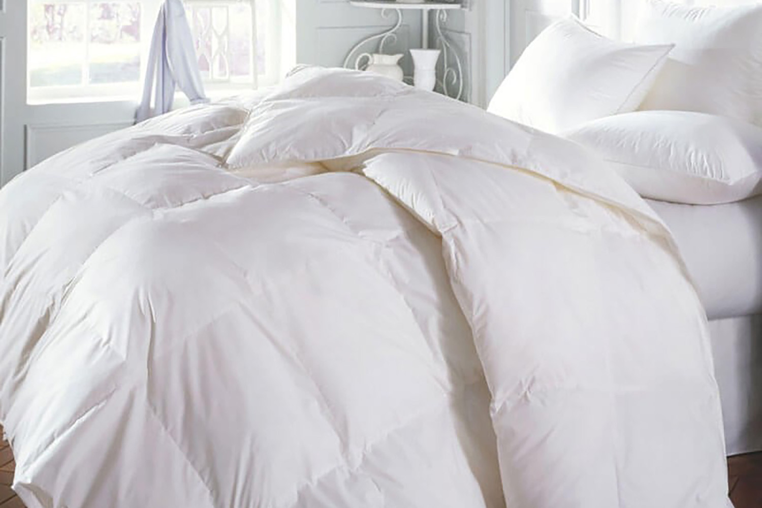 duck feather bedding