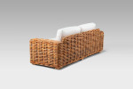 3 Seater Portland Wicker Couch | Patio Couch for Sale -