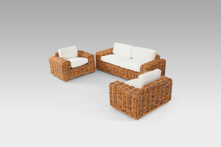 Portland Wicker Sofa Set | Patio Sets for Sale -