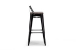 Tyce Tall Bar Chair - Black  -