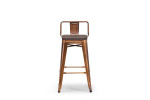 Tyce Counter Bar Chair - Copper  - 