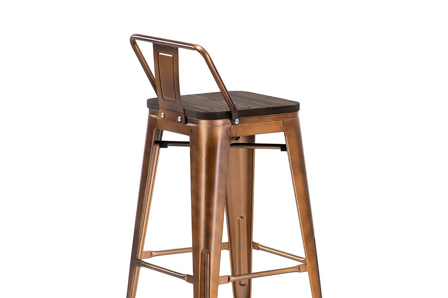 Tyce Counter Bar Chair Copper Cielo