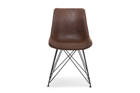Hapton Dining Chair - Brown -