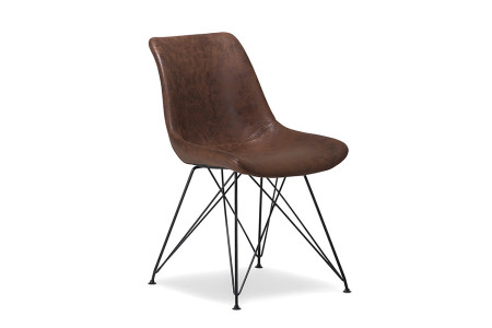 Hapton Dining Chair - Brown