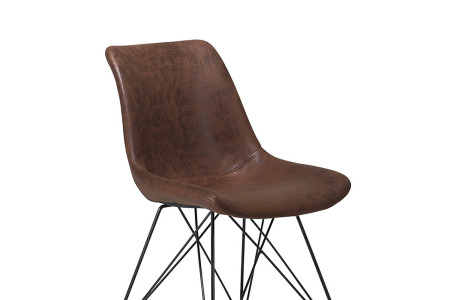 Hapton Dining Chair - Brown -