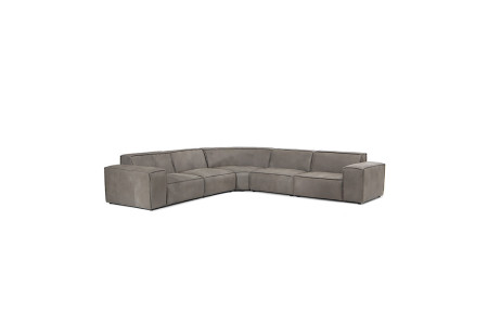 Jagger Leather Modular - Grand Corner Couch Set -