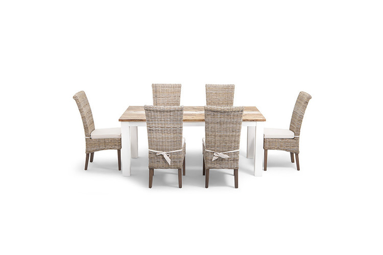 Walsahara 6 Seater Dining Set 1.9m