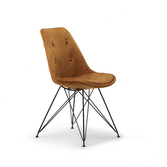Enzo Dining Chair - Aged Mustard -