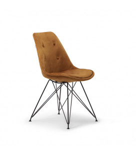 Enzo Dining Chair - Aged Mustard