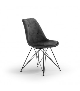 Enzo Dining Chair - Aged Mercury