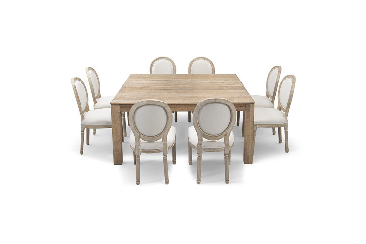 Montreal 1,6m Square | Olivia Dining Set -