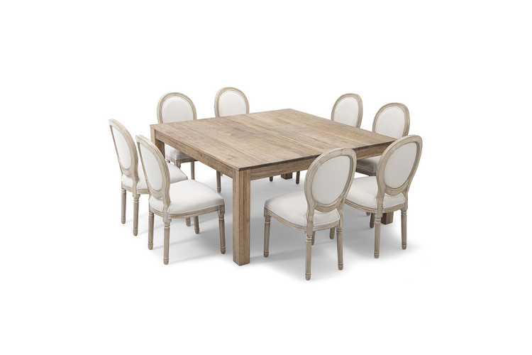 Montreal 1,6m Square | Olivia Dining Set -