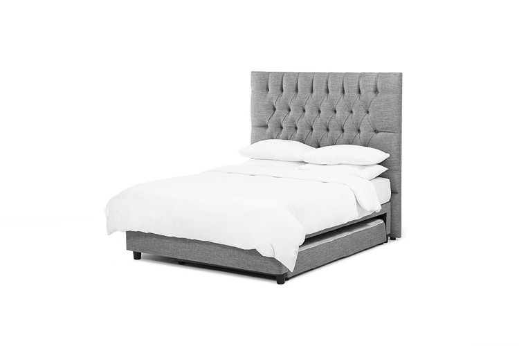 Skyler Dual Function Bed - Double - Alaska Grey -