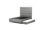 Alexa Dual Function Bed - Queen - Alaska Grey -