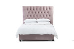 Skyler Dual Function Bed - Queen - Velvet Pink -