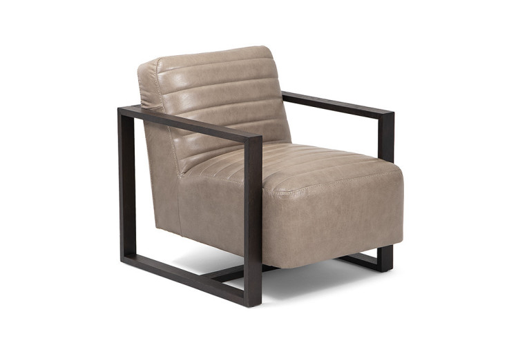 Norton Leather Armchair - Smoke -