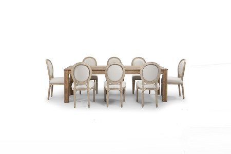 Montreal Olivia 8 Seater Dining Set 2.4m -