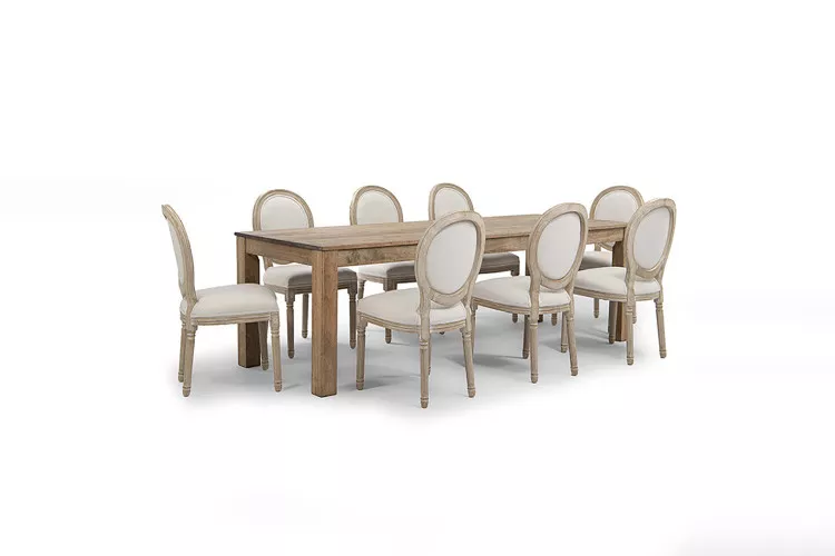 Montreal Olivia 8 Seater Dining Set 2.4m -