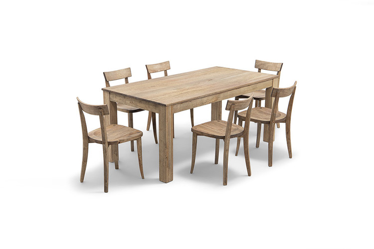 Montenera 6 Seater Dining Set 1.6m -