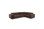 Jagger Leather Modular - Corner Couch Set - Zambezi Spice -