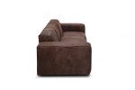 Jagger Leather Modular - 4 Seater Couch - Zambezi Spice -
