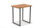 Lazera Bar Table + Halo Bar Chairs - Ginger -
