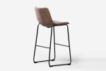 Lazera Bar Table + Halo Bar Chairs - Ginger -