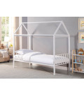 Lucy House Bed - White -