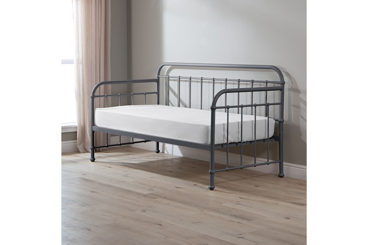 Eralena Metal Daybed - Charcoal -