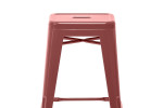 Esta Counter Bar Chair - Rust - 