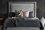 Elizabeth Bed - Single | Velvet Grey