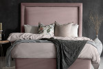 Elizabeth Bed - Single | Velvet Pink