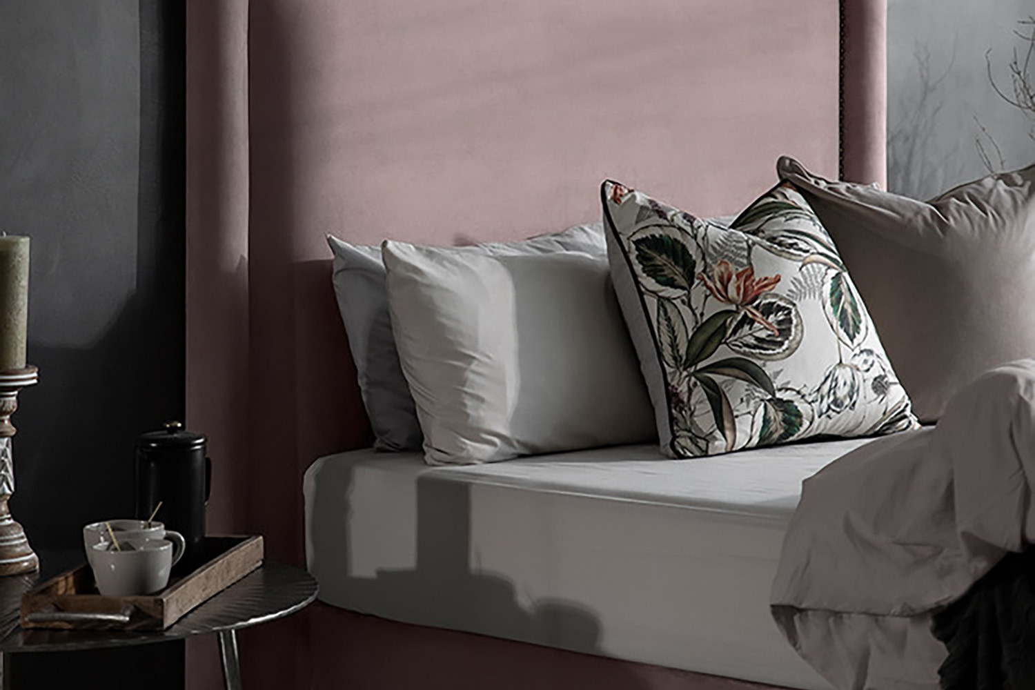 Elizabeth Bed Three Quarter Headboards Bedroom Cielo