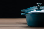 Nouvelle Cast Iron 8 Piece Cookware Set - Caribbean Blue -