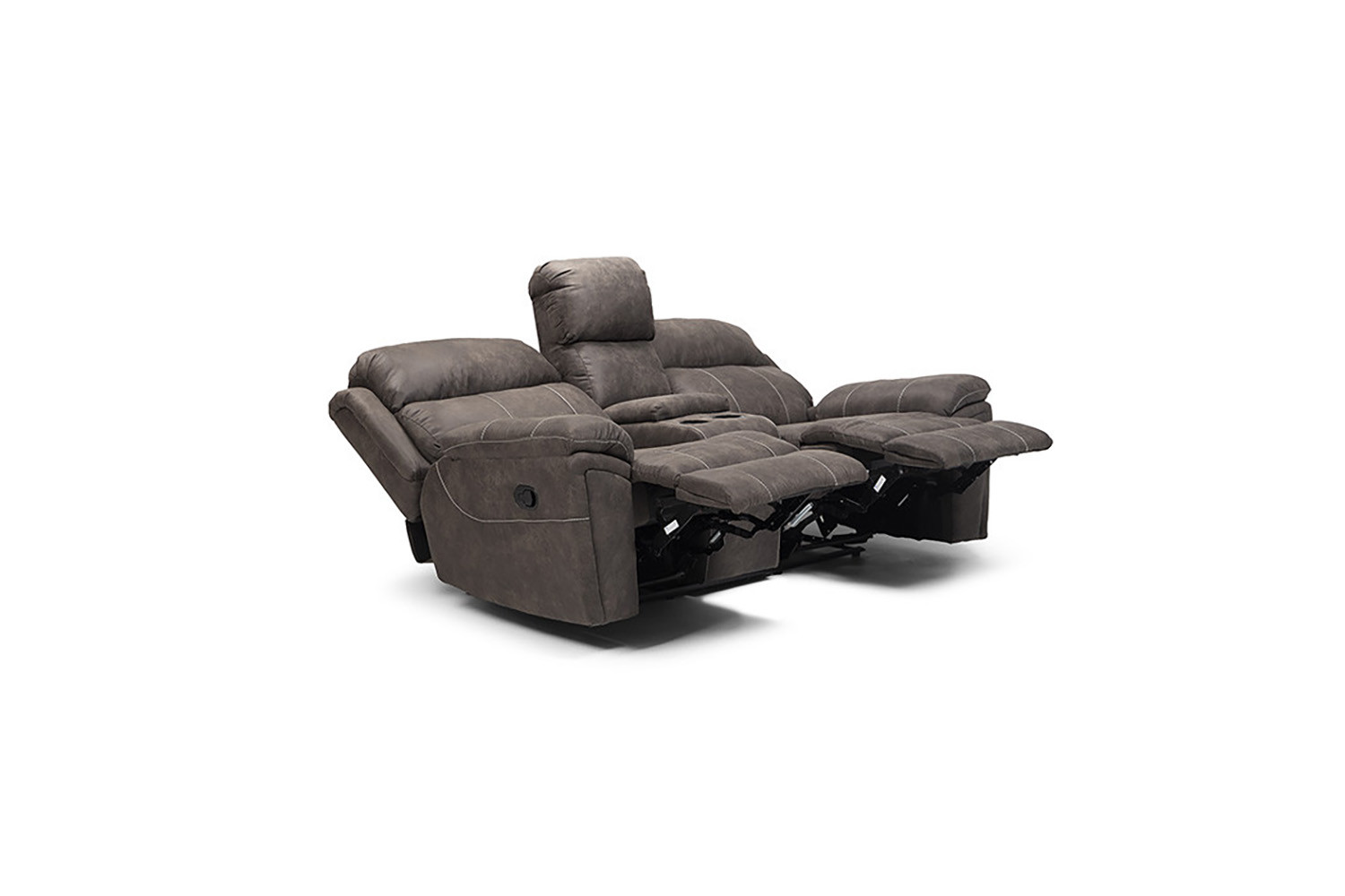 Ossian 2 Seater Recliner - Fossil -