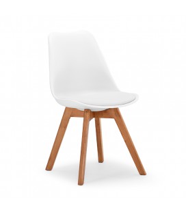 Atom Dining Chair - White