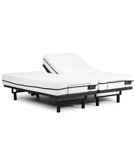 Visco Pedic Adjustable Bed + Infinity Mattress - King XL -