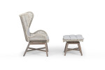 Rosalina Chair with Footstool