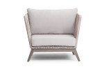 Cardelini Patio Lounge Set - Stone -