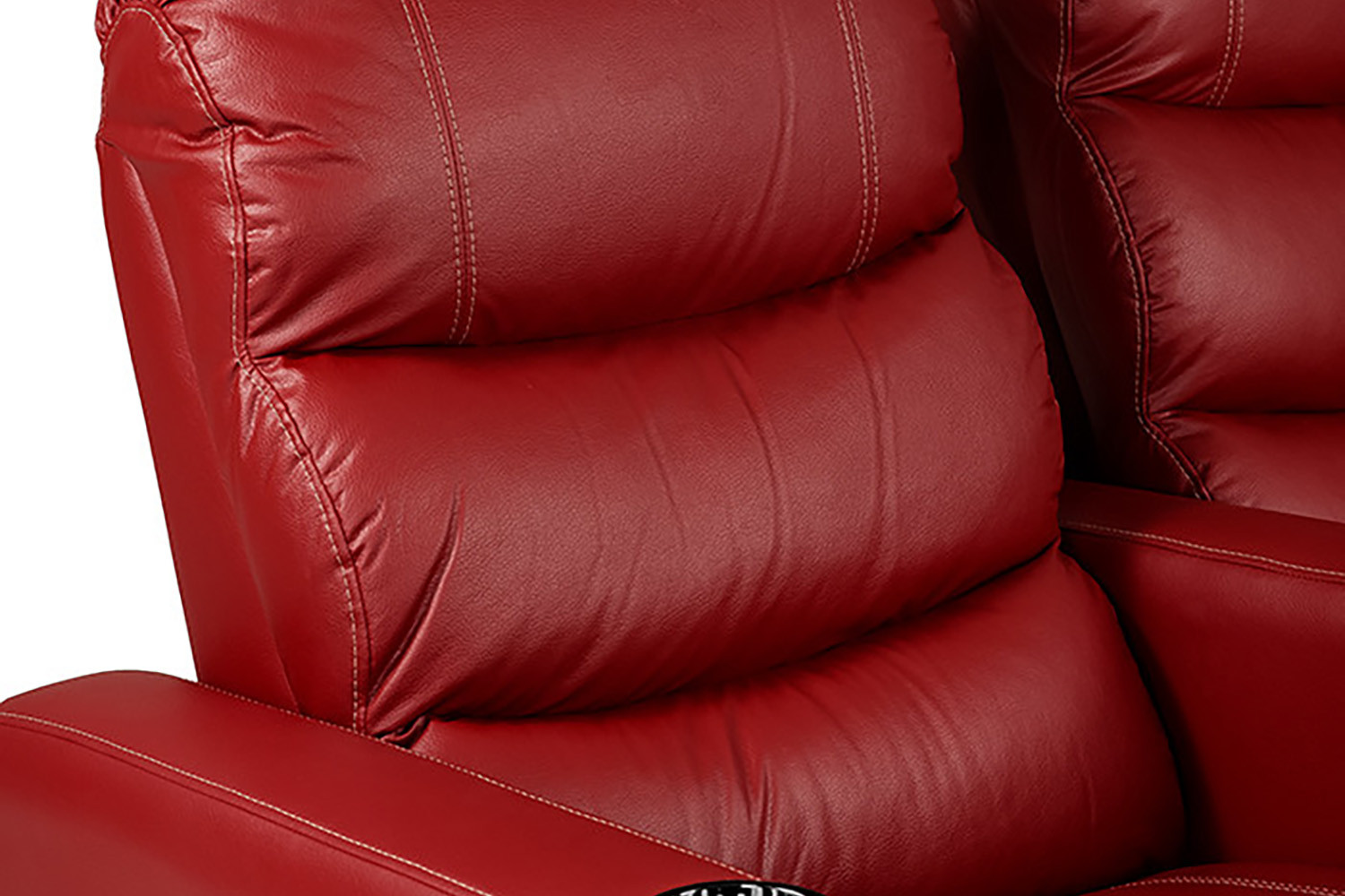 Cinema Pro 2 Seater Recliner - Red -