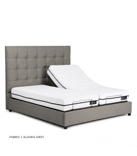 Adjustable Bed King XL - Alaska Grey -