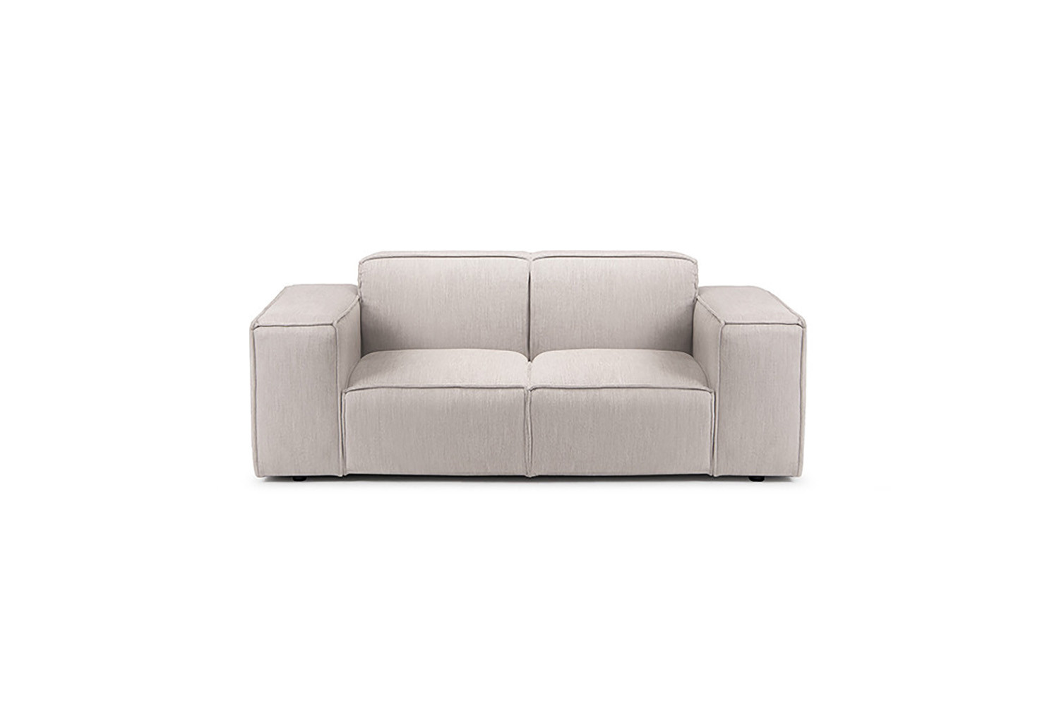 Jagger 2 Seater Couch - Taupe -
