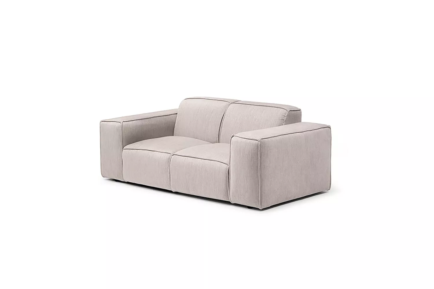 Jagger 2 Seater Couch - Taupe -