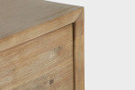 Peyton Acacia Wood Pedestal for Sale | Bedside Table -