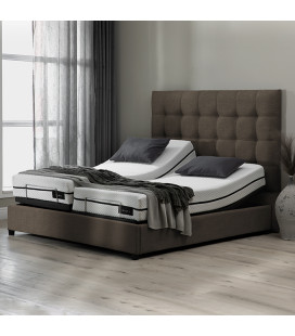 Adjustable Bed King XL - Alaska Brown -