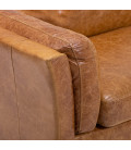 Granger Leather Lounge Suite - Vintage Tan -